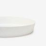 Prato Plástico Tes Redondo Branco Ø36x5.5cm Prato Plástico Tes Redondo Branco Ø36x5.5cm