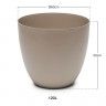 Vaso Plástico Tes Toupe Ø60x55cm Vaso Plástico Tes Toupe Ø60x55cm