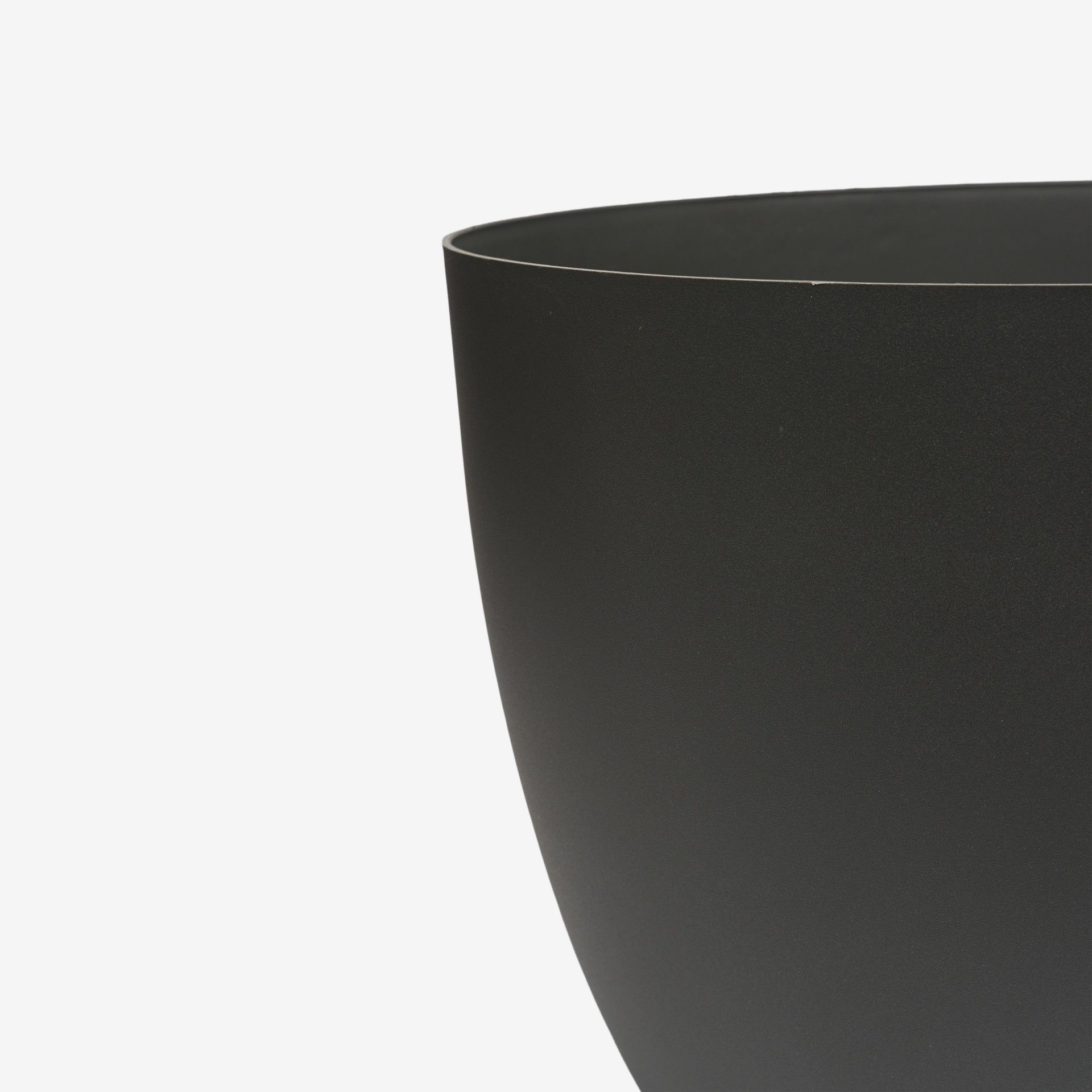 Vaso Plástico Tes Antracite Ø80x73cm