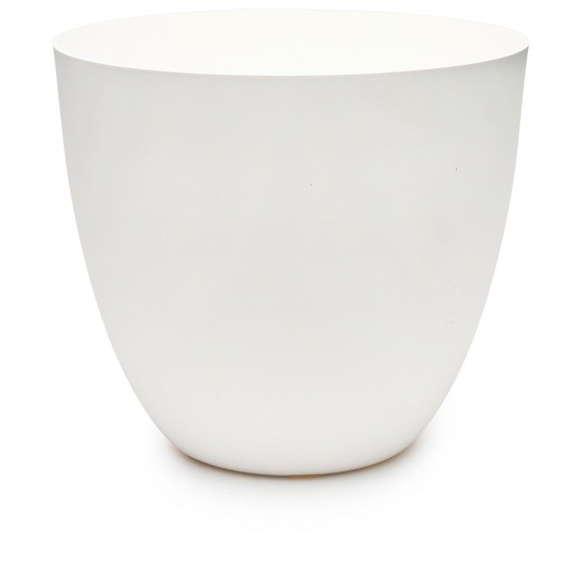 Vaso Plástico Tes BrancoØ80x73cm Vaso Plástico Tes BrancoØ80x73cm