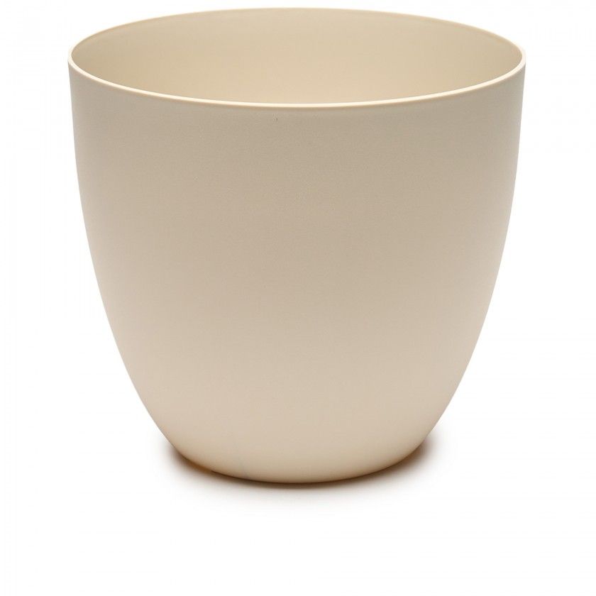 Vaso Plástico Tes Ecru Ø80x73cm Vaso Plástico Tes Ecru Ø80x73cm