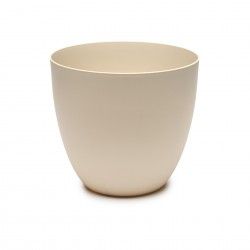 Vaso Plástico Tes Ecru Ø48x42cm Vaso Plástico Tes Ecru Ø48x42cm