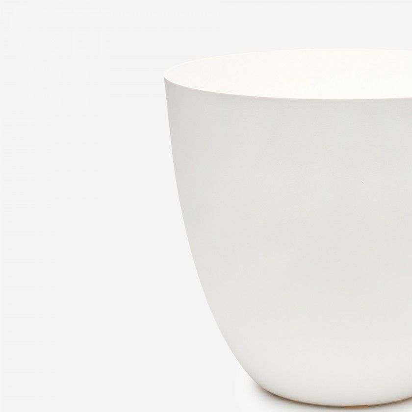 Vaso Plástico Tes Antracite Ø48x42cm Vaso Plástico Tes Antracite Ø48x42cm
