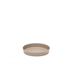 Prato Plástico Tes Redondo Toupe Ø14x2cm Prato Plástico Tes Redondo Toupe Ø14x2cm