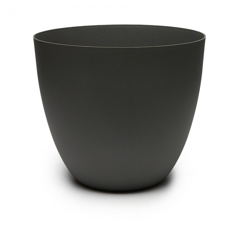 Vaso Plástico Tes Antracite Ø60x55cm Vaso Plástico Tes Antracite Ø60x55cm
