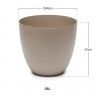 Vaso Plástico Tes Toupe Ø48x42cm Vaso Plástico Tes Toupe Ø48x42cm