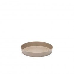 Prato Pl�stico Tes Redondo Toupe �17x2.5cm