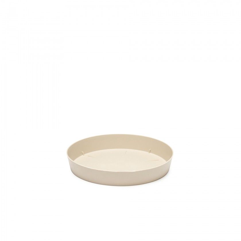 Prato Plástico Tes Redondo Cru Ø17x2.5cm Prato Plástico Tes Redondo Cru Ø17x2.5cm