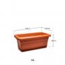 Floreira Terra Terracota 50X22cm Floreira Terra Terracota 50X22cm