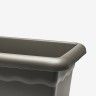 Floreira Terra Antracite 60X26cm Floreira Terra Antracite 60X26cm
