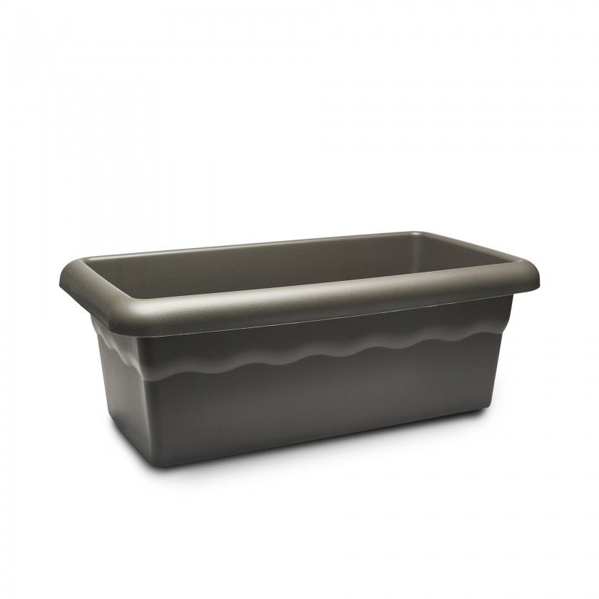 Floreira Terra Antracite 80X33cm Floreira Terra Antracite 80X33cm