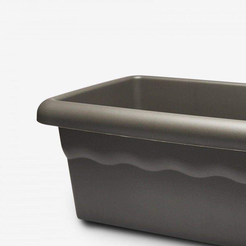 Floreira Terra Antracite 80X33cm Floreira Terra Antracite 80X33cm