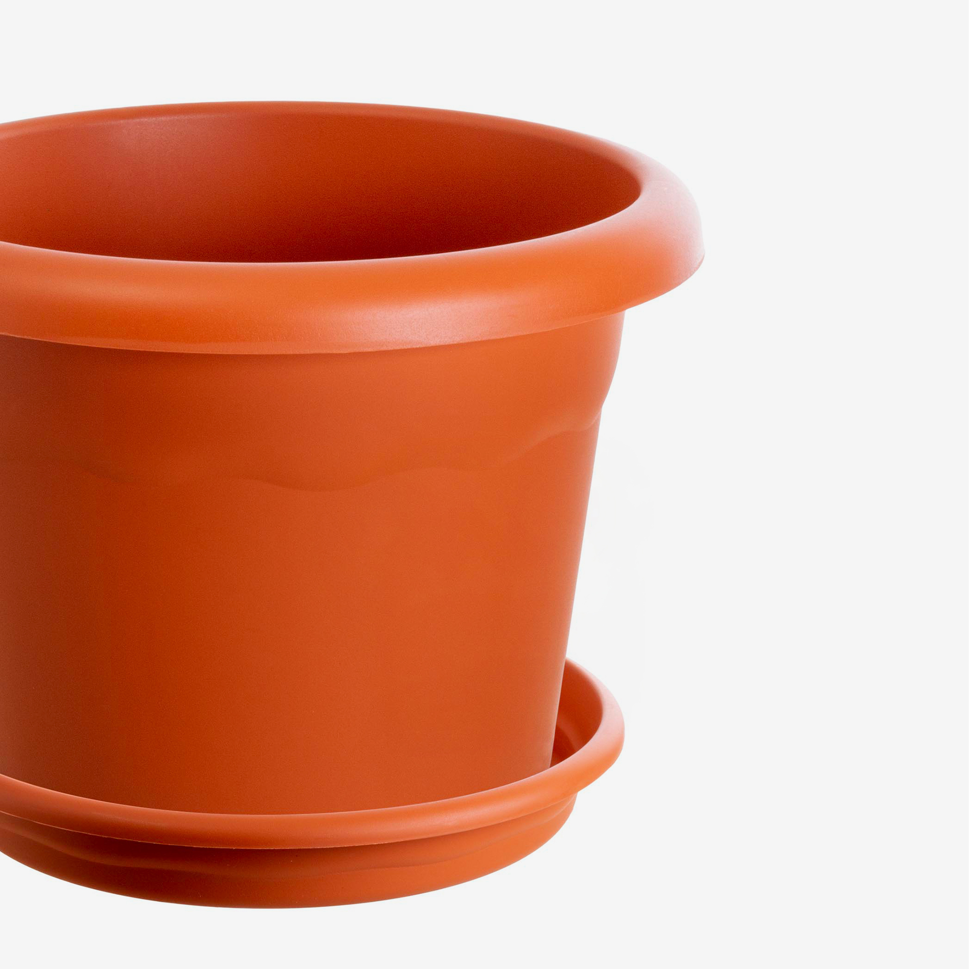 Prato Para Vaso Terra Terracota 40X5.8cm