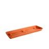 Prato Para Floreira Terra Terracota 94X38cm Prato Para Floreira Terra Terracota 94X38cm