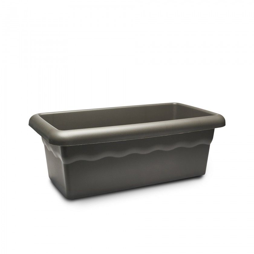 Floreira Terra Antracite 80X26cm