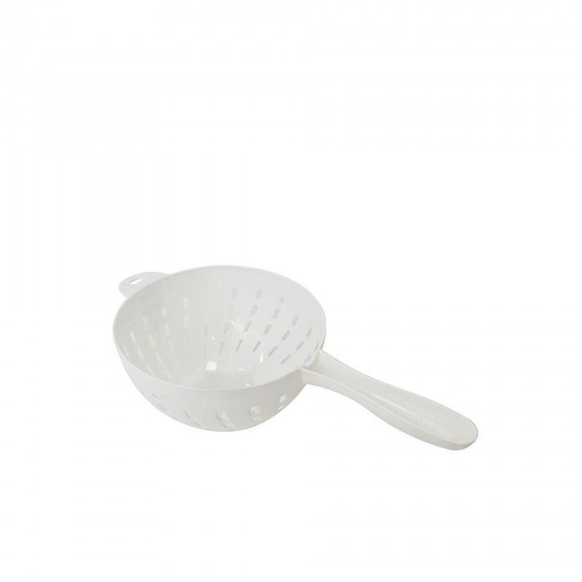 Escorredor Legumes Com Cabo Branco Escorredor Legumes Com Cabo Branco