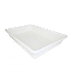 Bandeja Retangular Branco 9l