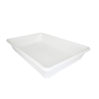Bandeja Retangular Branco 9l