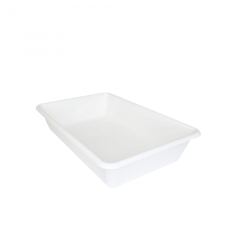 Bandeja Retangular Branco 3l Bandeja Retangular Branco 3l
