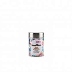 Frasco Cozinha Pl�stico Com Colher 300ml