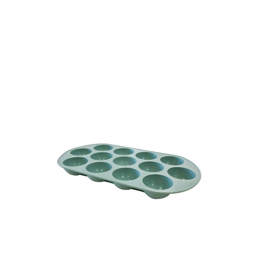 Cuvete Gelo Borracha Menta 24X13.5X2.5cm Cuvete Gelo Borracha Menta 24X13.5X2.5cm