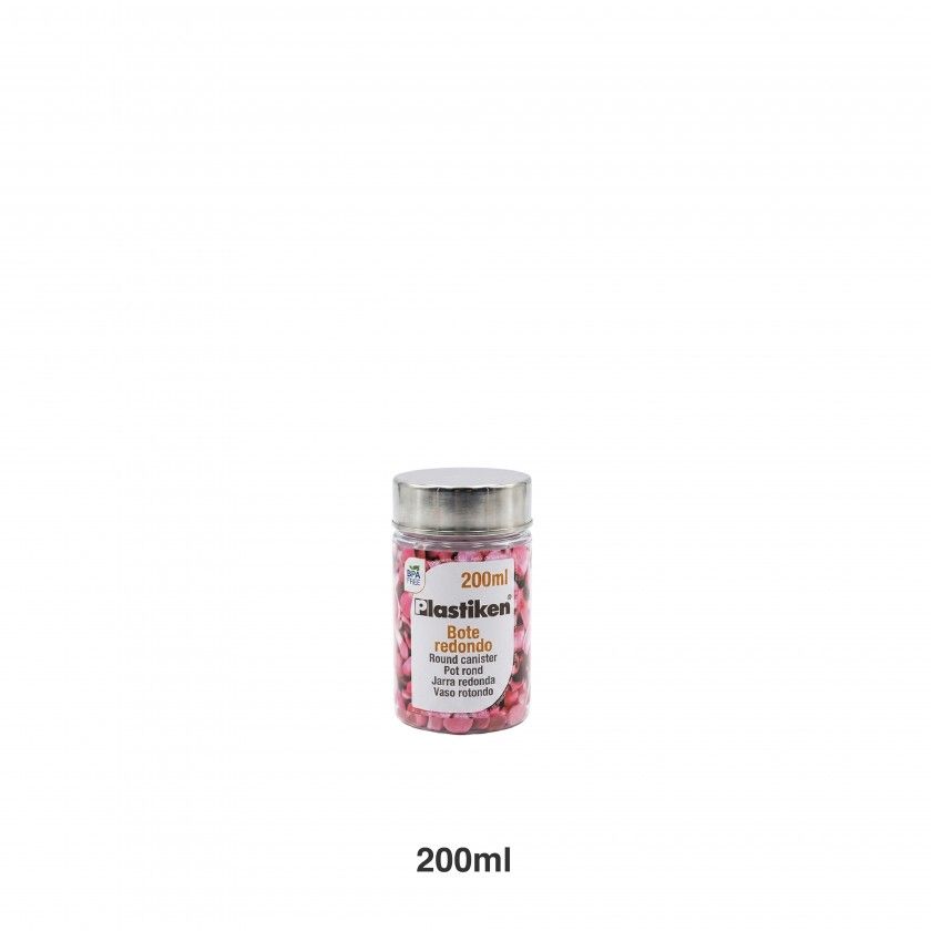Frasco Cozinha Plástico Com Colher 200ml Frasco Cozinha Plástico Com Colher 200ml
