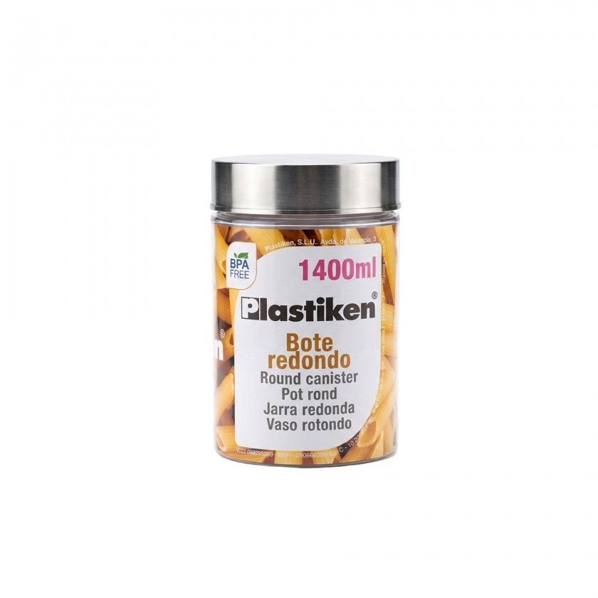Frasco Cozinha Plástico Com Colher 1.4l Frasco Cozinha Plástico Com Colher 1.4l