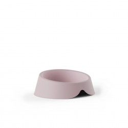 Comedouro Pl�stico Rosa 500ml 18X17X6.3cm