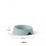 Comedouro Plástico Menta 500ml 18X17X6.3cm Comedouro Plástico Menta 500ml 18X17X6.3cm