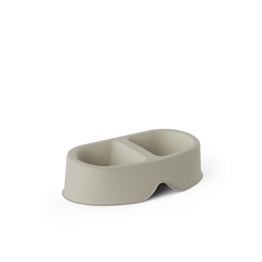 Comedouro Duplo Plástico 2X500ml 23X19X7.5cm
