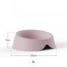 Comedouro Plástico Rosa 2l 30X27X10cm Comedouro Plástico Rosa 2l 30X27X10cm