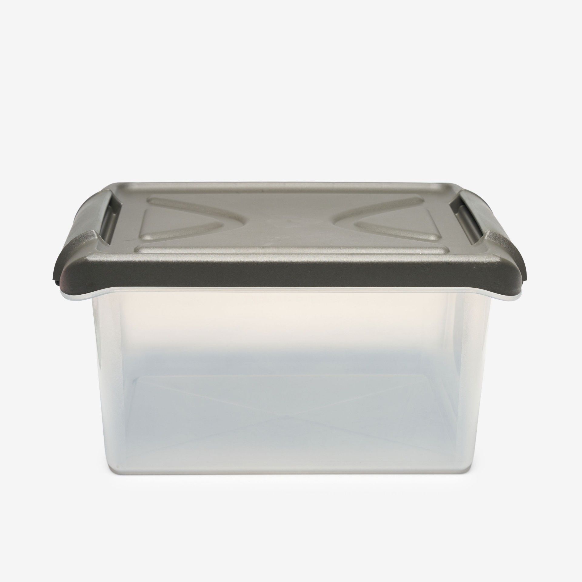 Caixa Arrumos Nature Antracite 15l 40X28X20cm