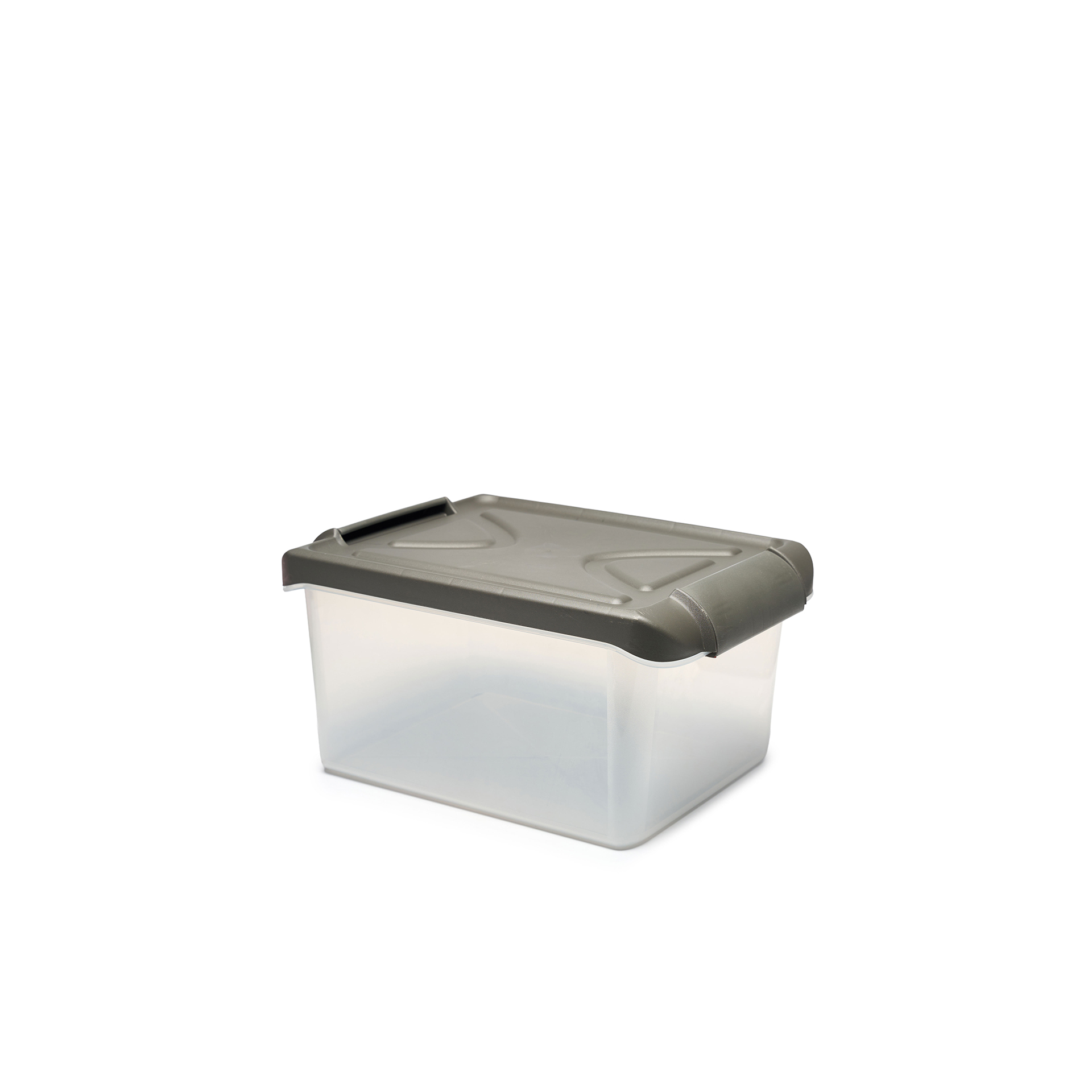 Caixa Arrumos Nature Antracite 15l 40X28X20cm