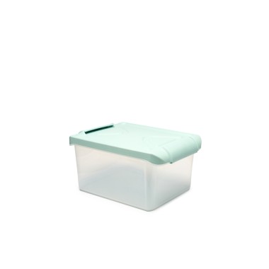 Caixa Arrumos Nature Menta 15l 40X28X20cm