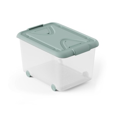 Caixa Arrumos Nature Menta 70l 63X45X28cm