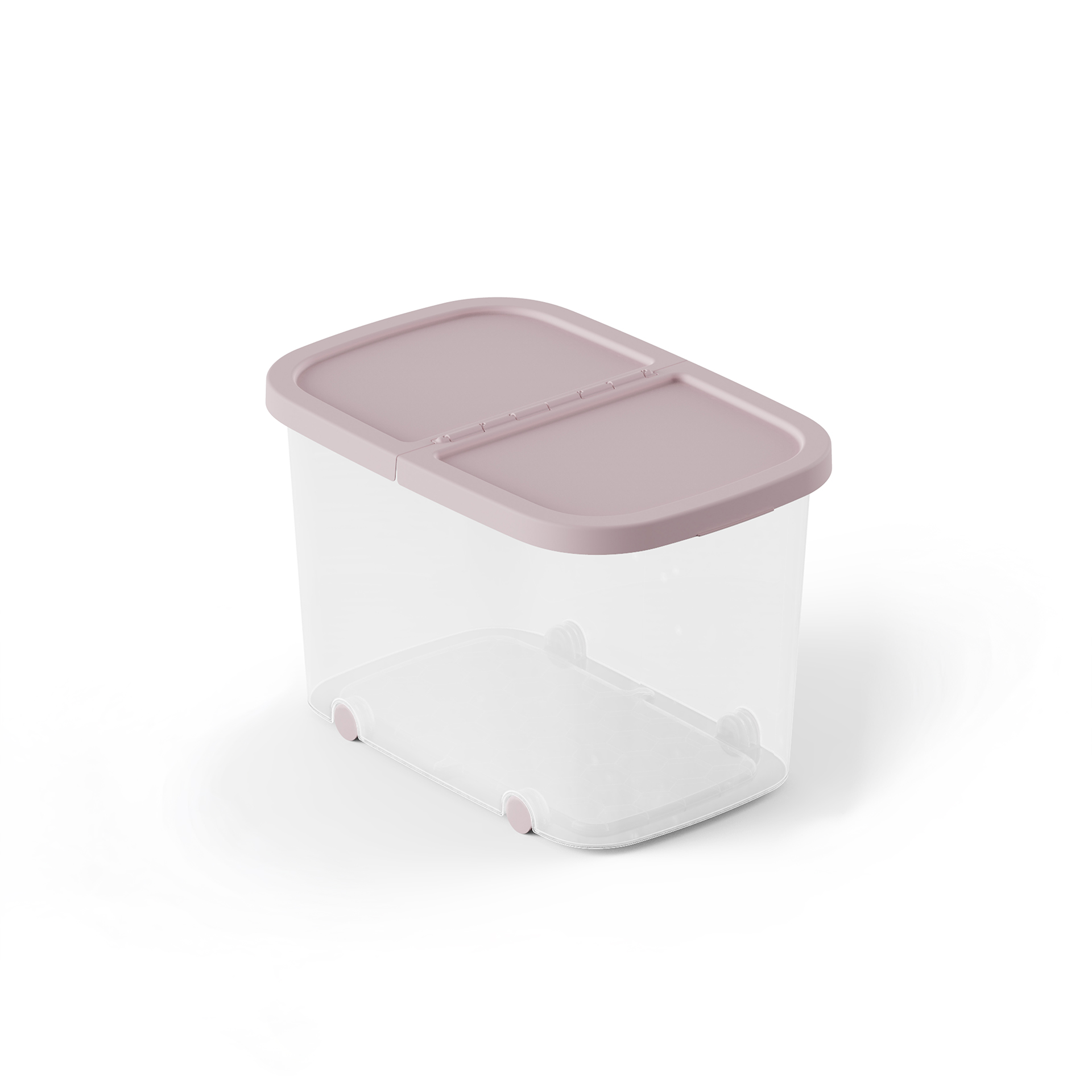 Caixa Arrumos Fresh Rosa 60l 59X39X38cm
