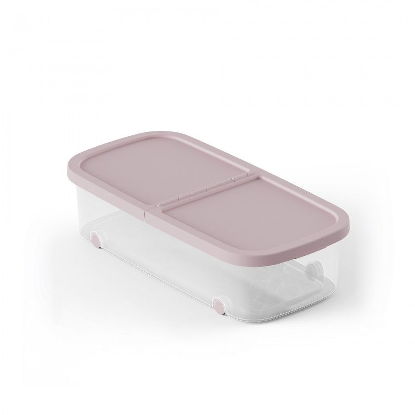 Caixa Arrumos Fresh Rosa 44l 79X39X20cm Caixa Arrumos Fresh Rosa 44l 79X39X20cm