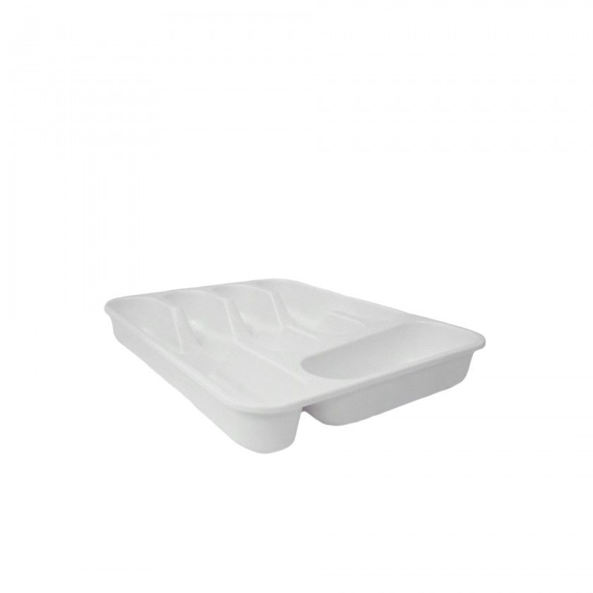 Suporte Talheres Branco 33X26X5cm Suporte Talheres Branco 33X26X5cm