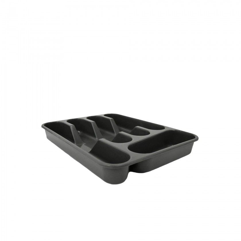 Suporte Talheres Antracite 33X26X5cm Suporte Talheres Antracite 33X26X5cm