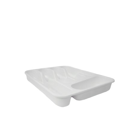 Suporte Talheres Branco 33X26X5cm - Image product