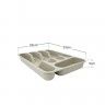 Suporte Talheres Cru 33X26X5cm Suporte Talheres Cru 33X26X5cm
