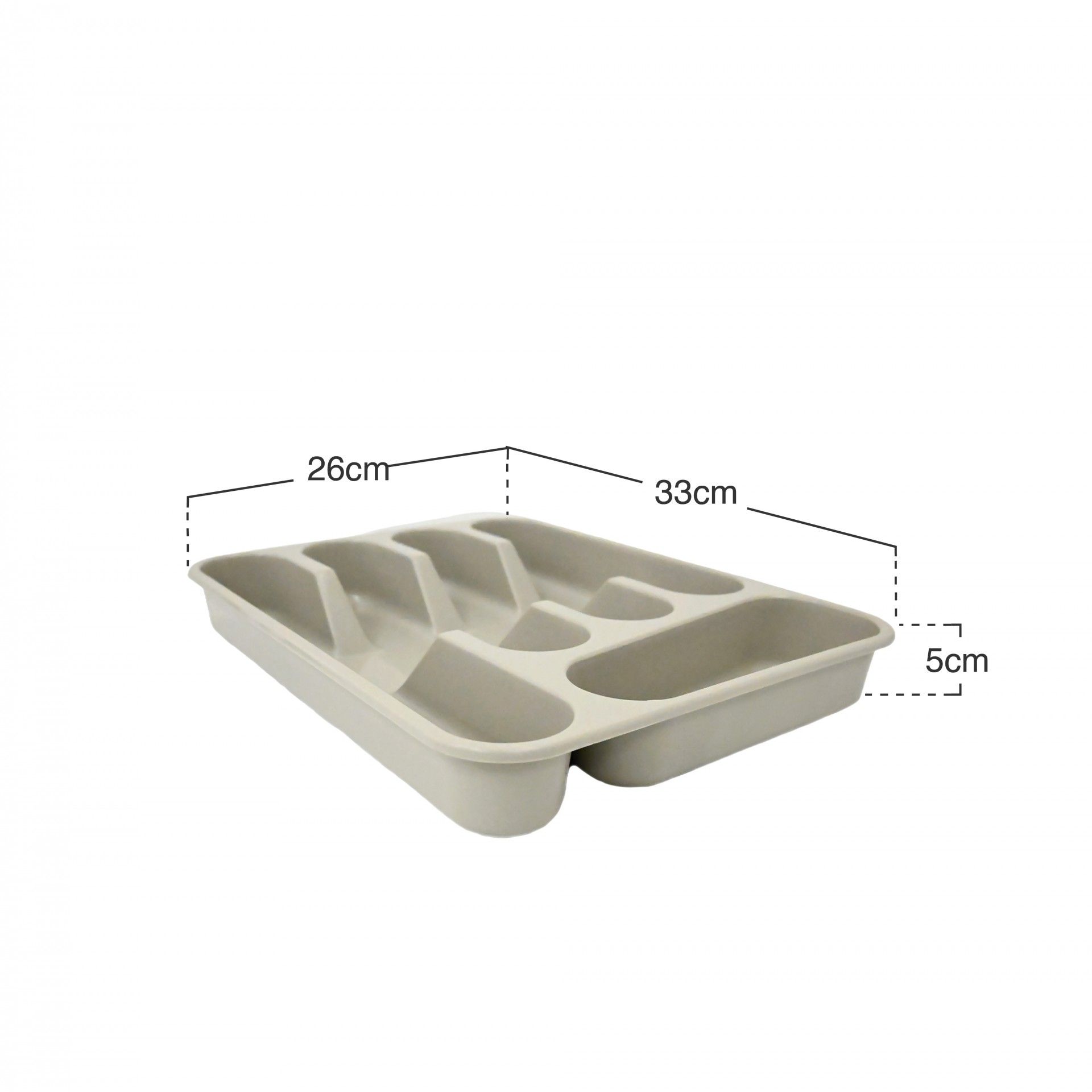 Suporte Talheres Cru 33X26X5cm
