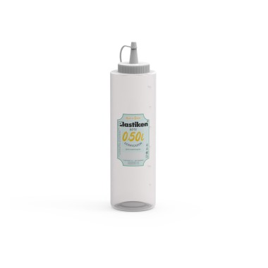 Frasco Para Molhos Branco 500ml