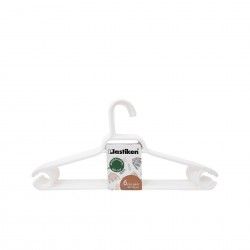 Cabide Pl�stico Branco 40cm Pack 6