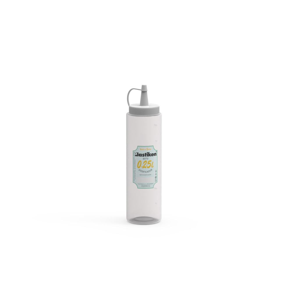Frasco Para Molhos Branco 250ml
