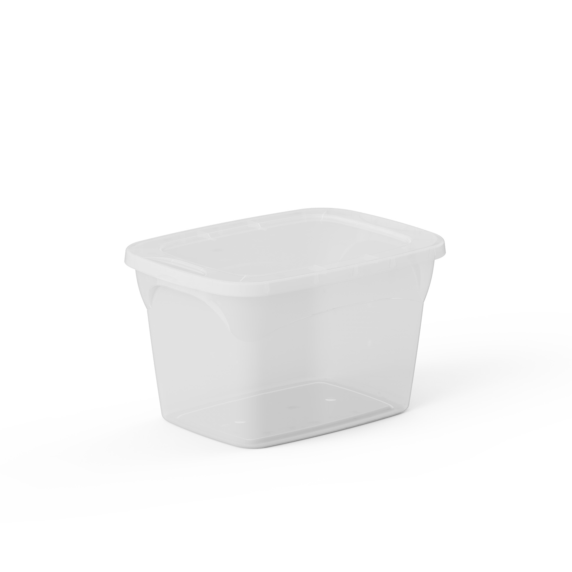 Caixa Arrumos Smart S Transparente 35l 50X37.5X30cm