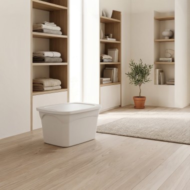 Caixa Arrumos Smart Branco 35l 50X37.5X30cm