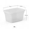 Caixa Arrumos Smart L Transparente 80l 70X50X36.5cm Caixa Arrumos Smart L Transparente 80l 70X50X36.5cm
