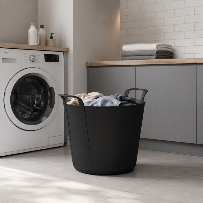 Selha Flex New Preto 42l Ø53X37.5cm Selha Flex New Preto 42l Ø53X37.5cm