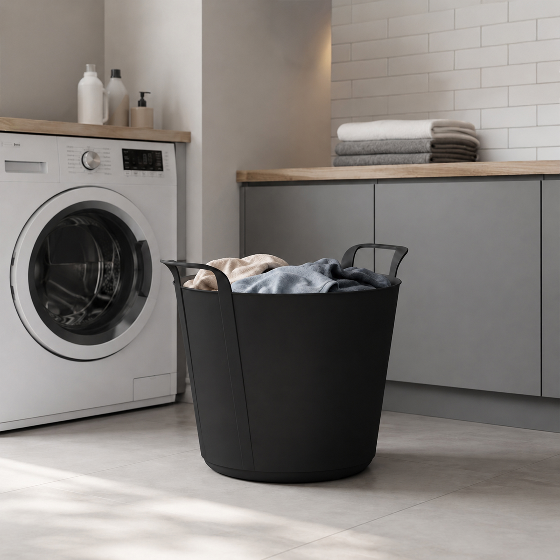 Selha Flex New Preto 42l Ø53X37.5cm